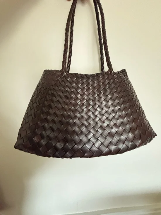 Dragon Diffusion Big Santa Croce Bag Dark Brown - Picture 4 of 11